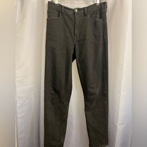 Gap high rise tall cheeky straight black jeans. Very good condition